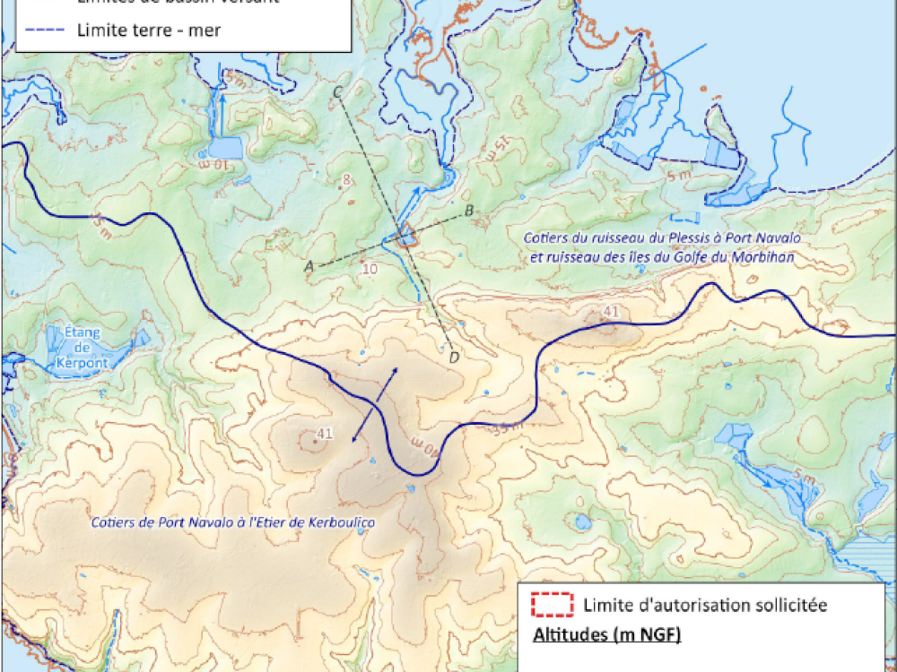 Topographie et réseau hydrographique